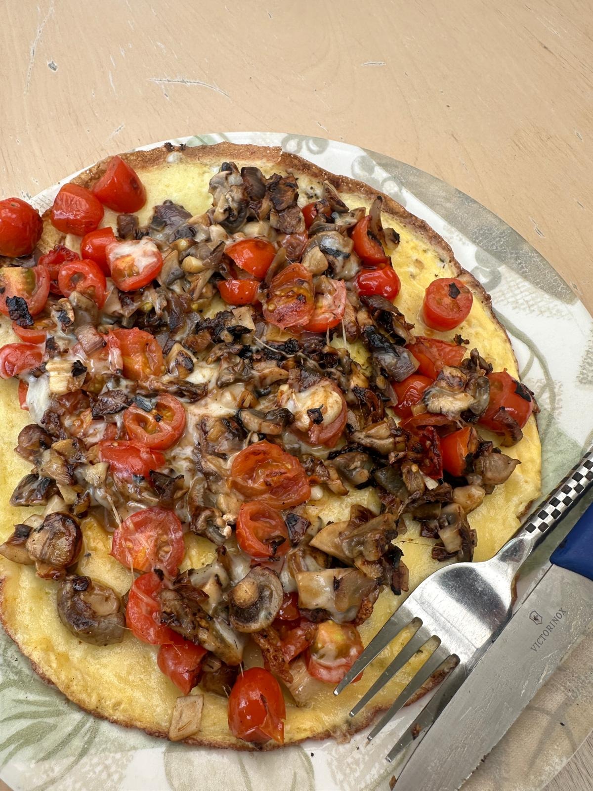 A meal made by a challenge member